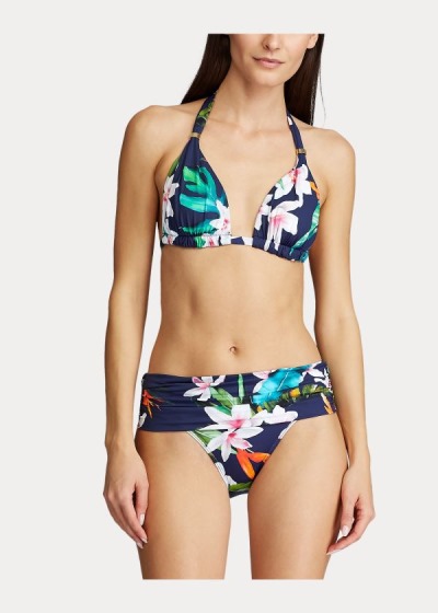 Top Ralph Lauren Tropical Halter Mulher 24768-BZVS